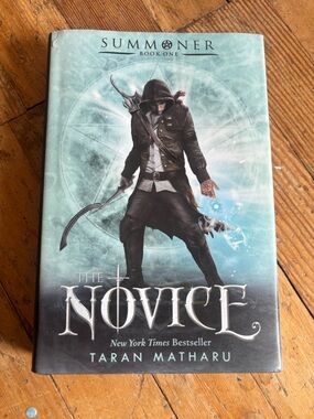 3/$20 The Novice by Taran Matharu - Hardcover Fantasy Book -
